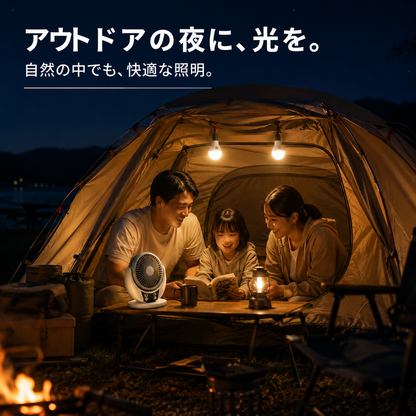SolarAir™ 車中泊と夏キャンプのための、静かなソーラーファン。